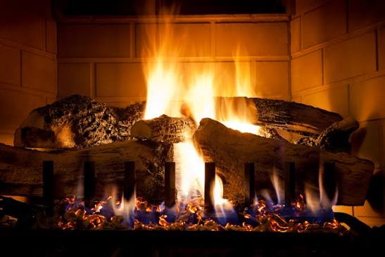 gas fireplace