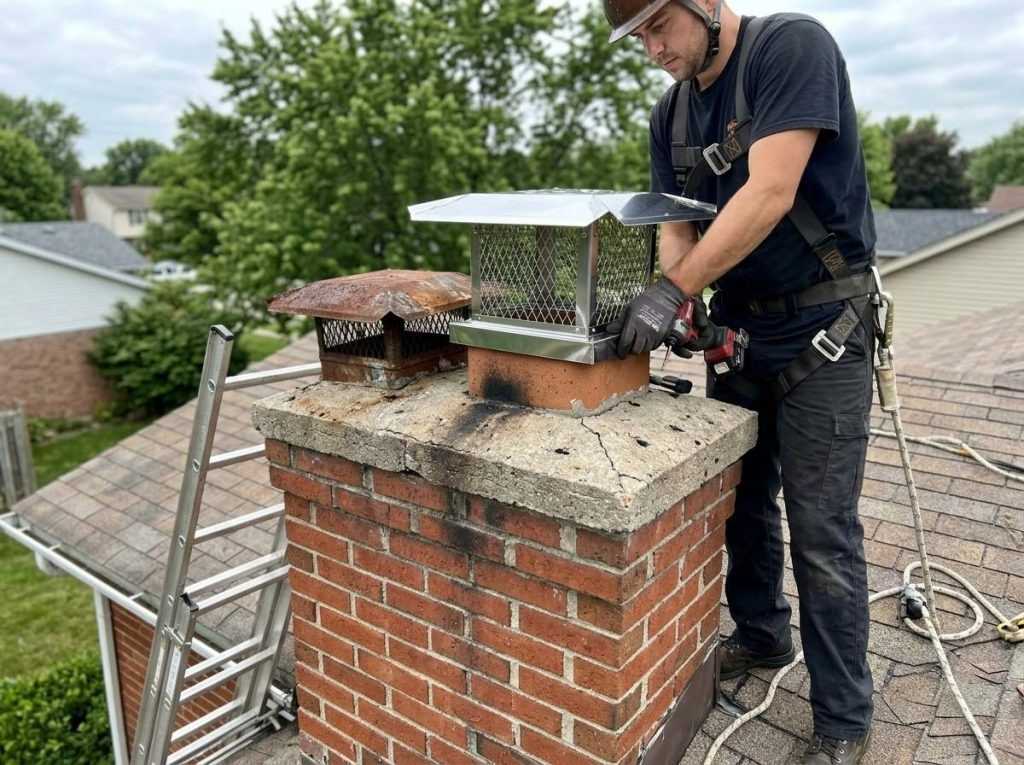 Chimney Cap Replacement in Houston