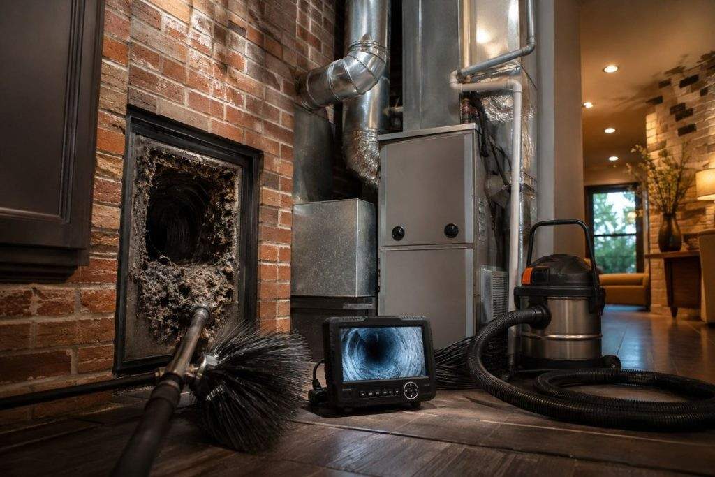 Emergency Furnace Flue Cleaning in Houston