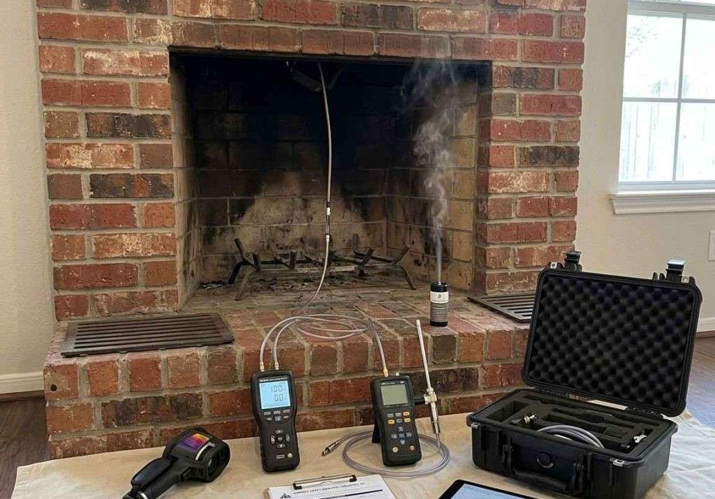 Forensic Chimney Draft Analysis in Houston