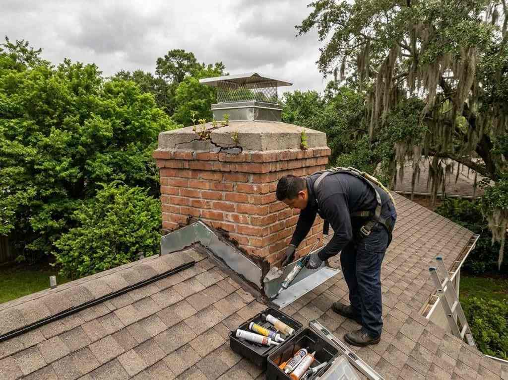 Chimney Leak Repair in Houston