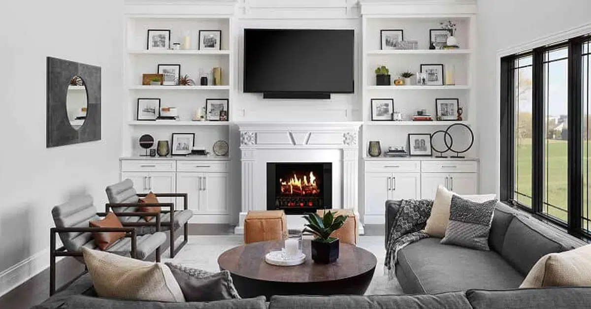 Faux Fireplace