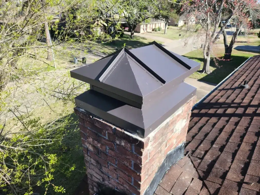 The Chimney Crown and Flashing Repair Process