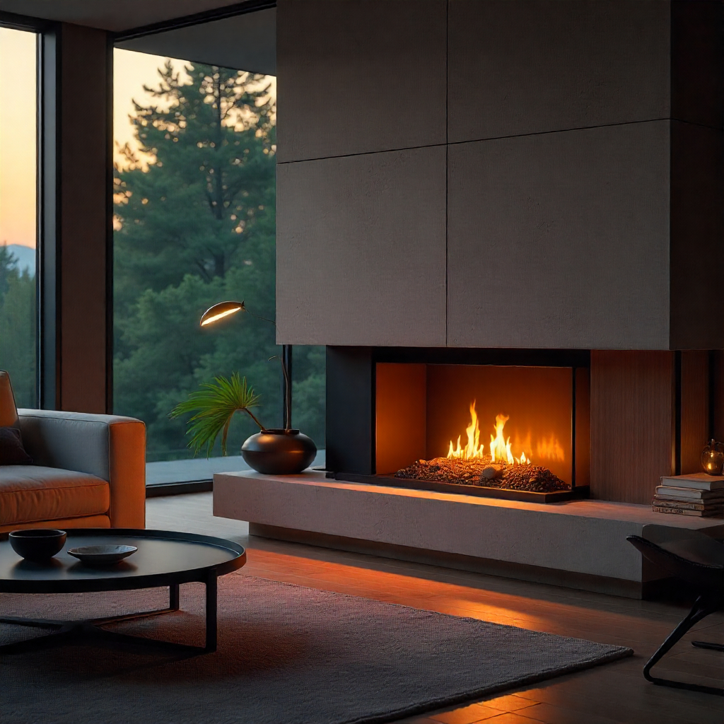 ventless gas fireplace